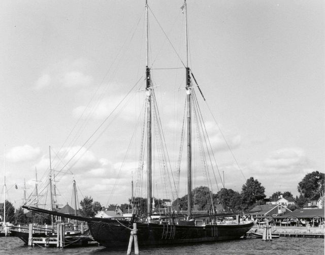 One of the last of the New England fishing schooners Picture