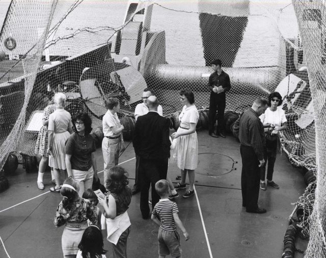 ALBATROSS IV open house at Washington Navy Yard. Picture