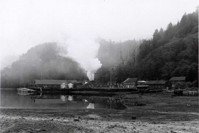 The herring reduction plant at Port Armstrong Picture