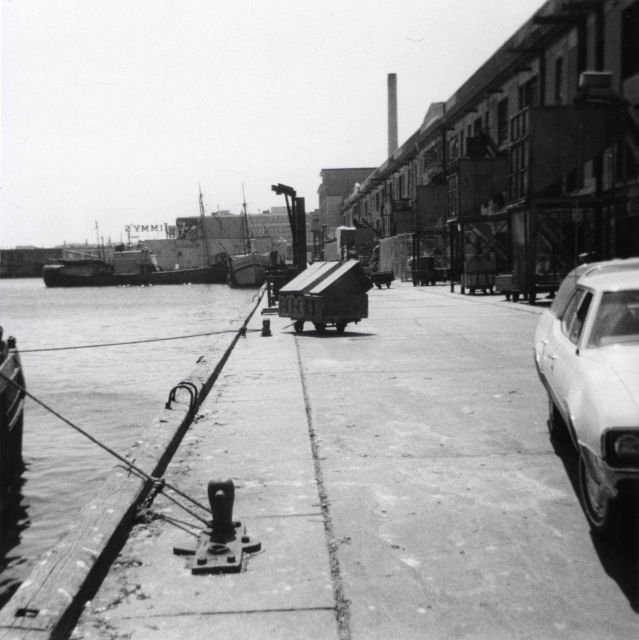 A quiet Sunday afternoon at the Boston Fish Pier Picture