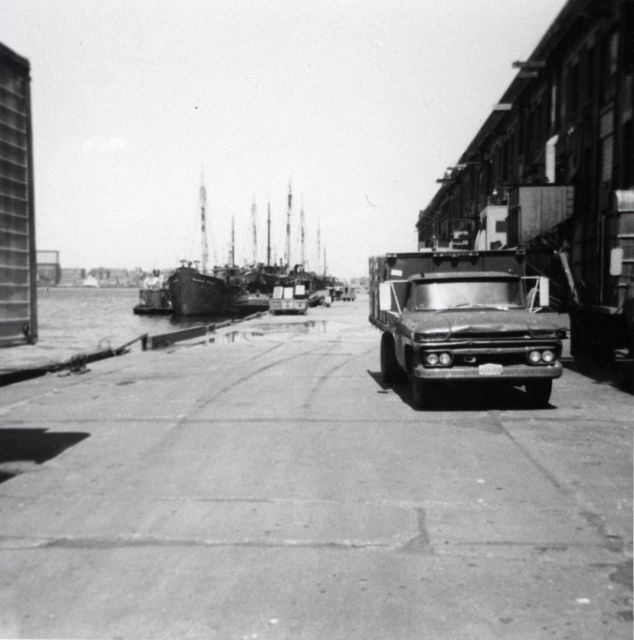 A quiet Sunday afternoon at the Boston Fish Pier Picture
