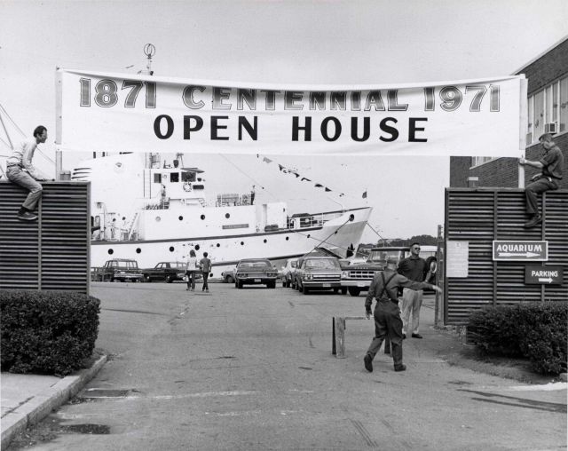 Celebrating the 100th Anniversary of the National Marine Fisheries Service at the NMFS Woods Hole Laboratory Picture