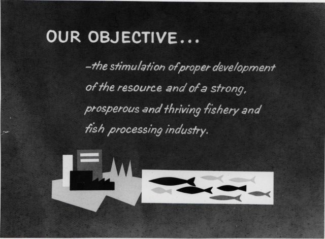The objective of the Bureau of Commercial Fisheries Picture