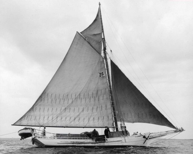 Chesapeake Bay skipjack - sailing oyster dredger Picture