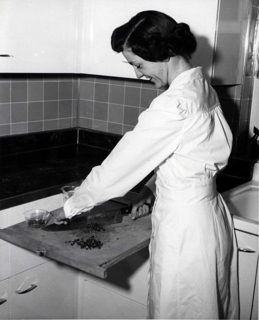 Preparing fish dinner. Picture