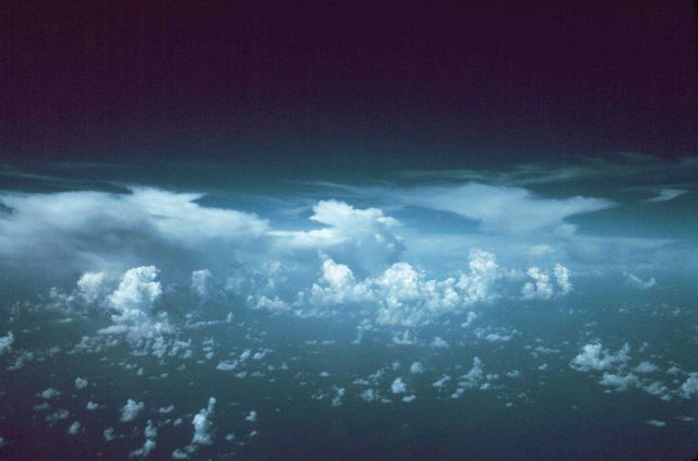 On the fringes of Hurricane Caroline. Picture