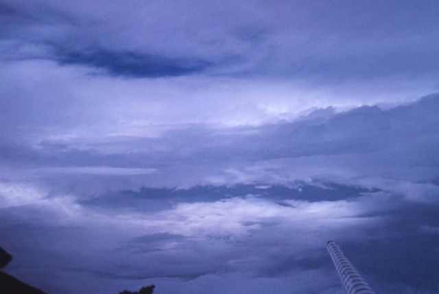 In the eye of the storm. Picture