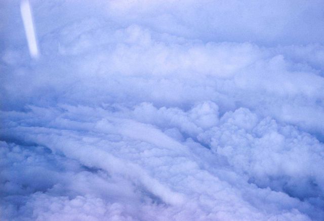 Eye of Hurricane Esther. Picture