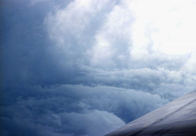 Eye of Hurricane Esther. Picture