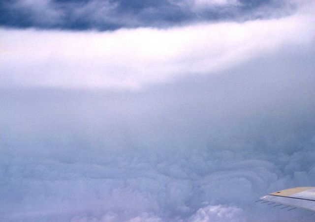 Eye of Hurricane Esther. Picture