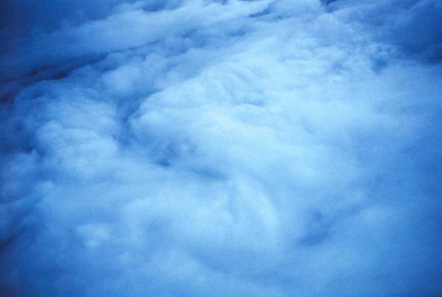 In the eye of Hurricane Debbie. Picture