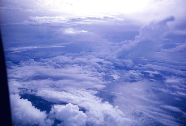 In the eye of Hurricane Ella. Picture