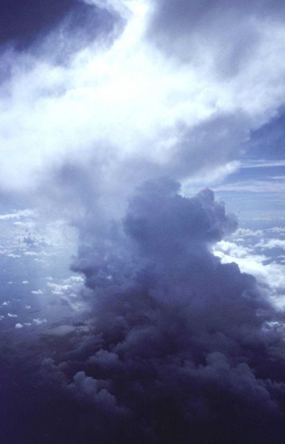 Towering cumulus. Picture