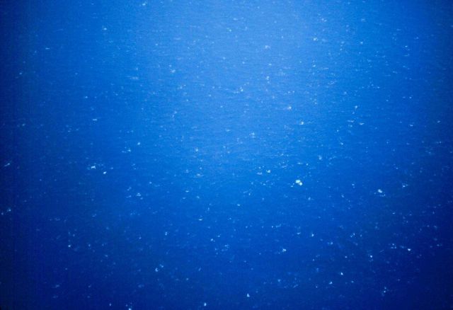 Sea surface as seen in approaching Hurricane Beulah. Picture