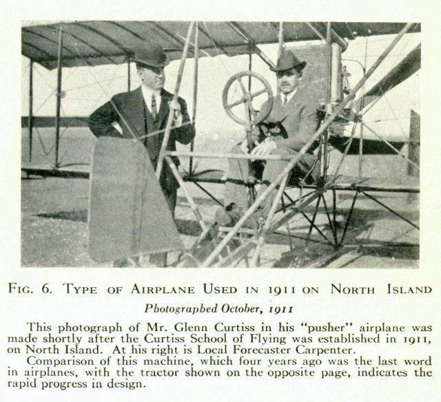 Mr Glenn Curtiss in his 