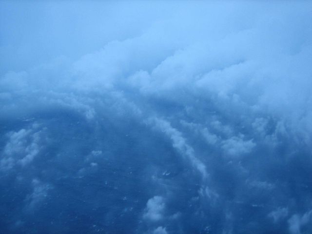 Eye of Hurricane Felix. Picture