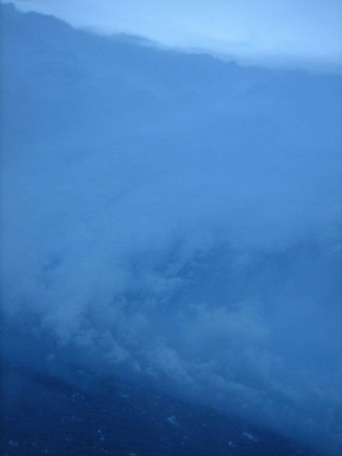 Eye of Hurricane Felix. Picture