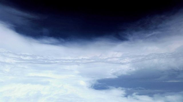 Eye of Hurricane Edouard. Picture