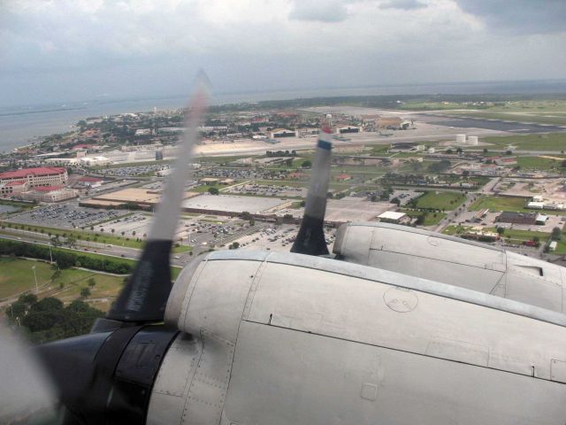 A view of MacDill Air Force Base in Tampa, home base of NOAA aircraft. Picture