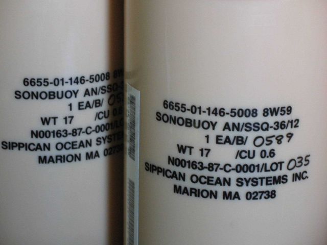 Bathythermograph sonobuoys Picture