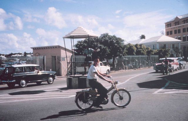 Bermuda was a satellite triangulation station site. Picture