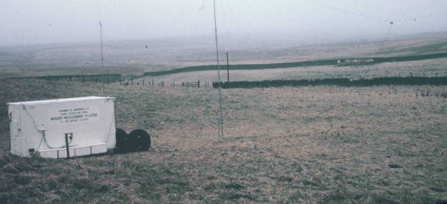 Scenes around the Edinburgh satellite triangulation site. Picture