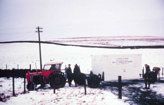 Scenes around the Edinburgh satellite triangulation site Picture