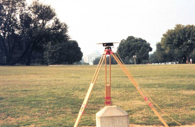 GPS antenna over Station Jefferson Pier Picture