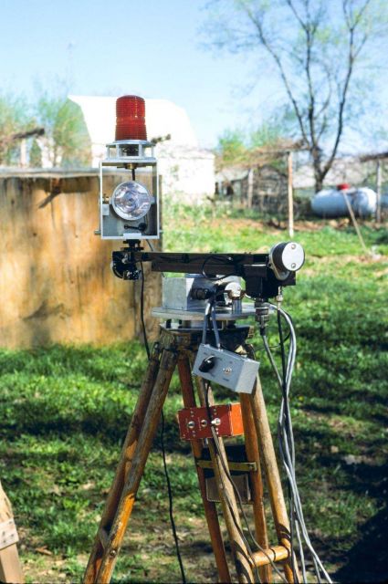 Closeup of moveable arm that mounts at top of Swedish Pole Picture