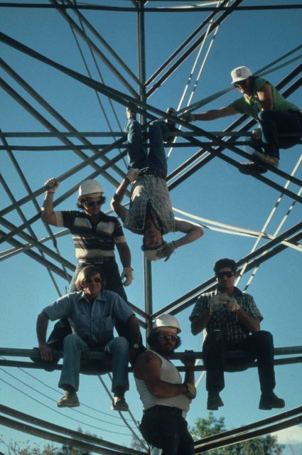 Tower building crew from party G-19 Picture