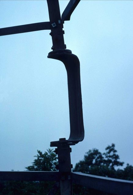 Closeup of the window (glass) leg Picture