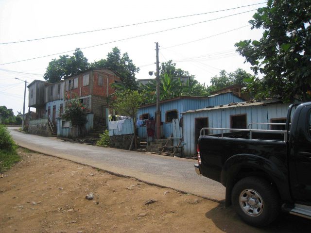 Roadside village, Sao Tome Picture