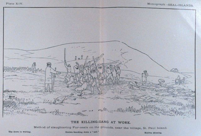 The killing-gang at work Picture