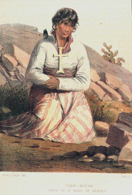 Toro-Mucho, chief of a band of Kioways Picture