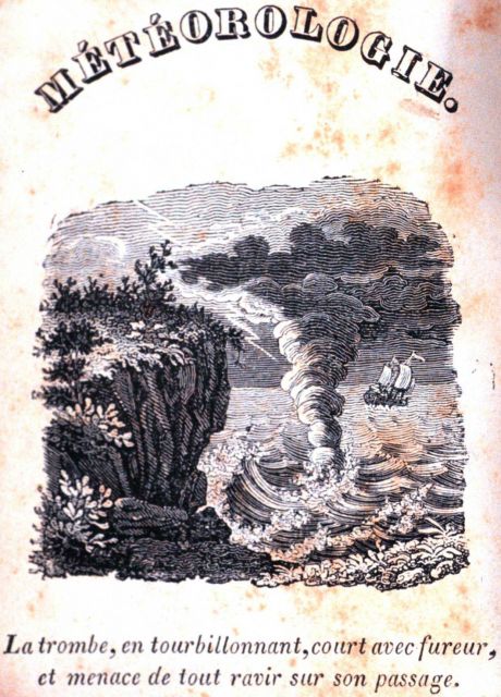 Frontispiece of an early Nineteenth Century French work on meteorology -- 