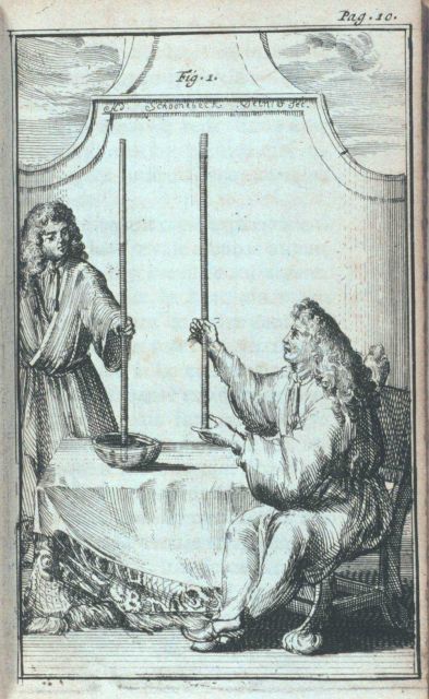 Figure 1 in: Traittez de barometres, thermometres, et notiometres, ou hygrometres, by Joachim d'Alence, d Picture