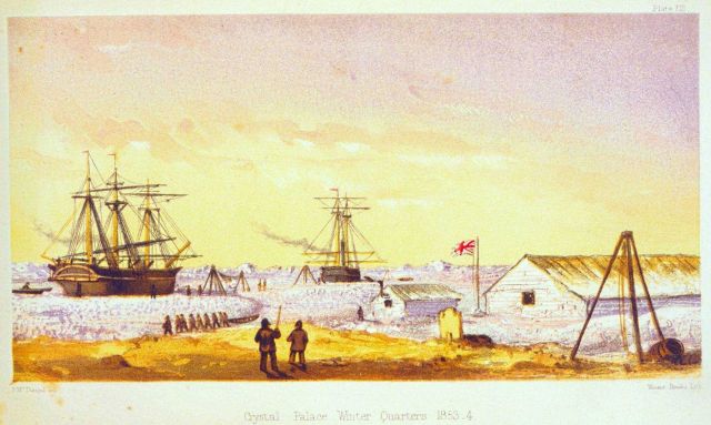 Crystal palace winter quarters, 1853-4 Picture