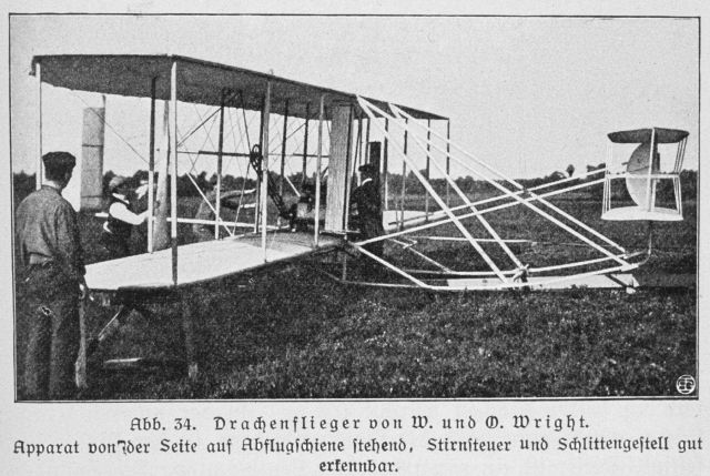 Early Wright Brothers aircraft Picture