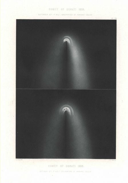 Comet of Donati 1858 Picture