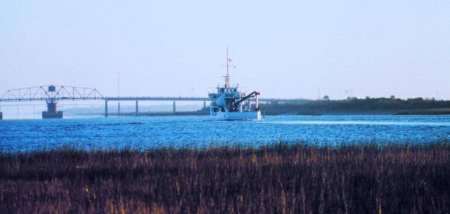 NOAA Ship FERREL in Intracoastal Waterway north of Charleston Picture