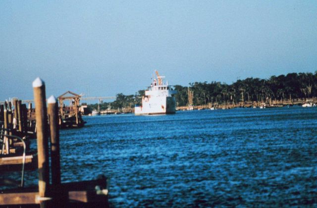 NOAA Ship FERREL in Intracoastal Waterway north of Charleston Picture