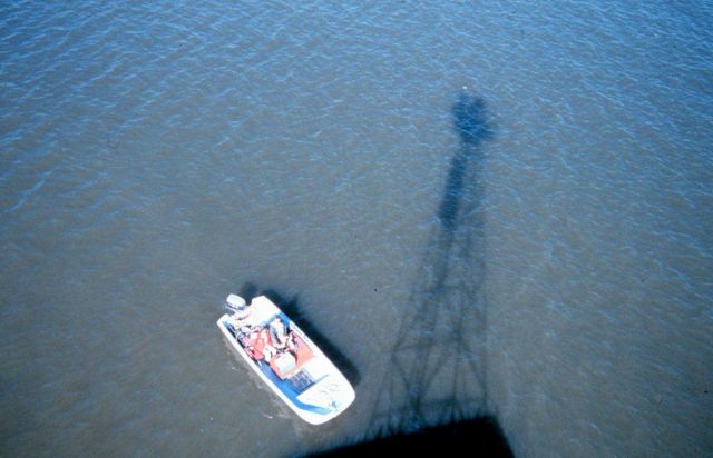 Taken from the top of a navigational aid near Sabine Pass, Texas Picture