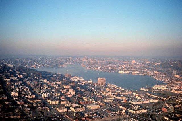 Lake Union from the Space Needle Picture