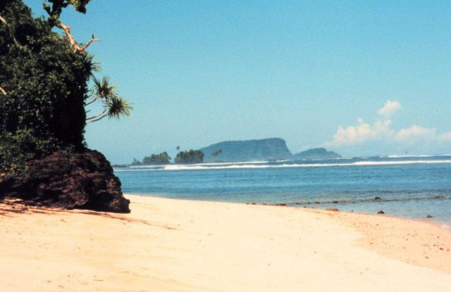 Coastal view in Western Samoa Picture