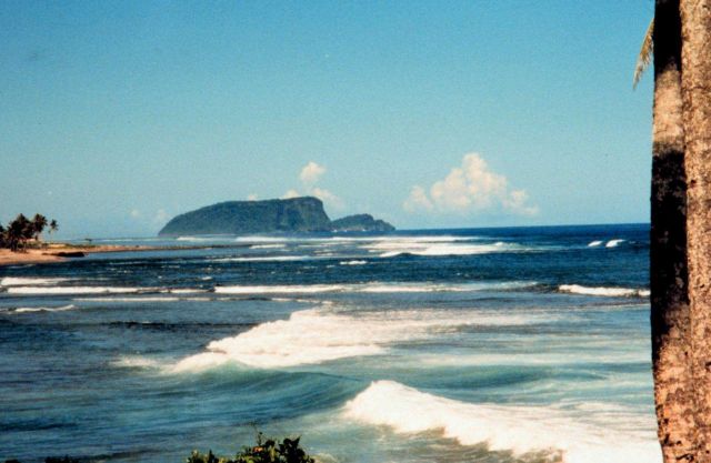 Coastal view in Western Samoa Picture