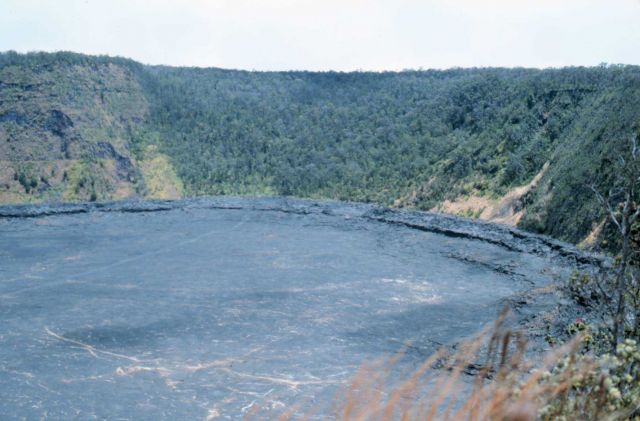 Kilauea Caldera Crater Picture