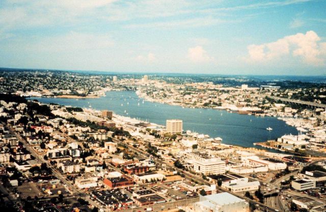 Lake Union from the Space Needle Picture