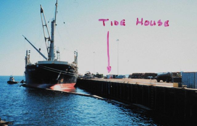 The tide house on the pier at Port Angeles Picture