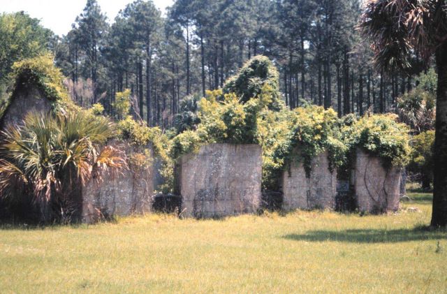 Tabby ruins at Chocolate on the northwest side of the island Picture