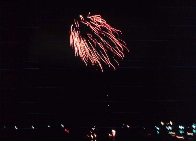 4th of July fireworks at Gloucester. Picture